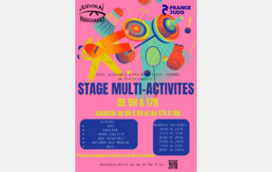 Stage Multi activivtes du 27 au 31 octobre 2025 