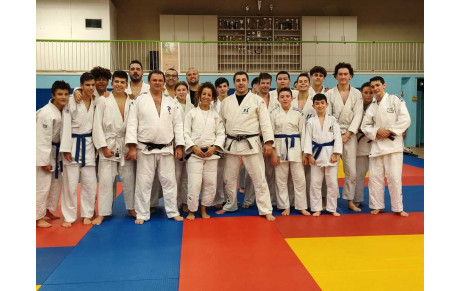 Entraînement au Budo club de Martigues